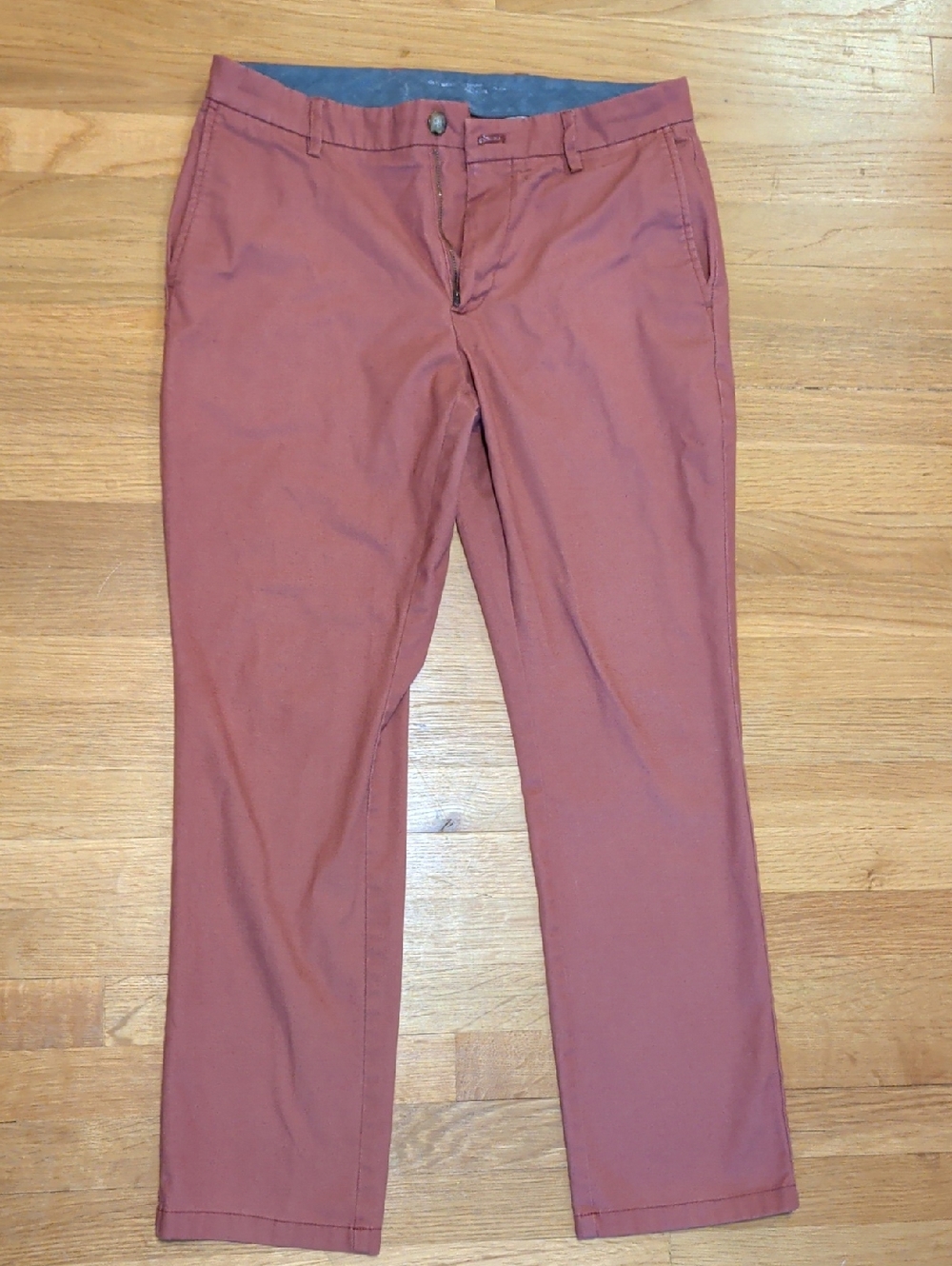 Old Navy Men's Slim Chinos in Dusty Rose Brick
